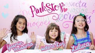 DESAFIO PINK STOP OU STOP DE DESENHO -  LULUCA - YASMIM VERISSIMO E HELENA LUZ️MUNDO DA MENINA️