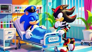 SONIC Please Wake Up!! SHADOW Please Don't Hurt Him | Sad Story | Sonic The Hedgehog 3 Animation