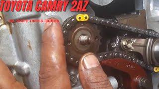 Toyota camry.2AZ OIL PUMP TIMING MARKS.1AZ OIL PUMP TIMING MARKS #2aztiming#1aztiming#toyota