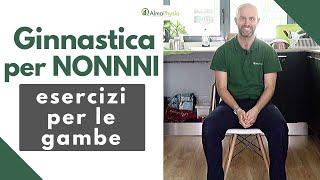 Ginnastica per nonni: esercizi per le gambe 