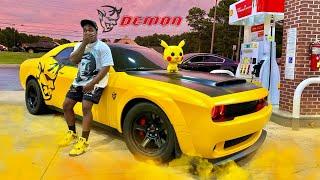 DODGE DEMON INSANE WRAP REVEAL!