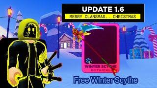 Death Ball NEW CHRISTMAS UPDATE, FREE WINTER SCYTHE!!!! [NEW CODES]