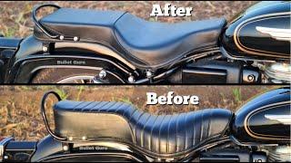 Custom SEAT For Royal Enfield Bullet 350 & Classic 350 | Comfortable Modification