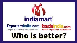 India Mart - TradeIndia - Exporters India - Who's Better - India Mart - Trade India - Exporters 2022