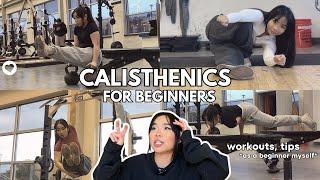 HOW TO START CALISTHENICS | my journey, beginner workouts & tips