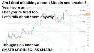 I'm tired of talking about #Bitcoin and proxies. Let's talk about them.