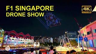 Singapore Formula 1 Drone Show @ Clarke Quay