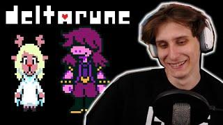 СЕКБИ СМОТРИТ ЗА СЬЮЗИ И НОЭЛЬ | Прохождение Deltarune – 6 ЧАСТЬ (Глава 2)