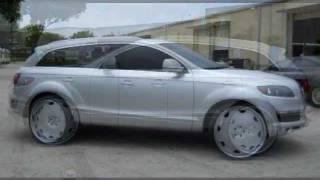 WTW Customs- Silver 2010 Audi Q7 Truck on 26" Fiore Forgiatos