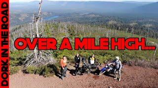 Over a Mile High in the Oregon Cascades: Dual Sport Adventure Trail Riding on DRZ400S and WR250R