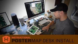 HUNTERRA: Desk Map Install