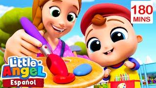 Mezclar colores con Bebé Juan | Canciones Infantiles| Juega y aprende | Moonbug Español