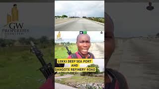 Road tour lekki deep sea port and Dangote Refinery #lekkideepseaport #roadtrip