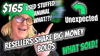 $165 Stuffed Animal & more BIG MONEY BOLOs Resellers Share What Sold