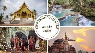 Lịch trình du lịch Lào 4 ngày 3 đêm (Hà Nội - Viêng Chăn - Luang Prabang)