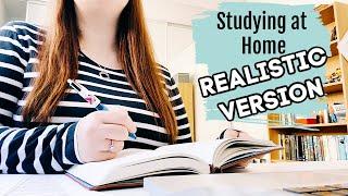 REALISTIC VERSION of Studying at Home || Psychology University Student - UOW