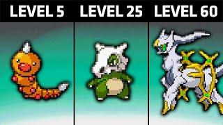 Pokemon HeartGold aber alle Pokemon entwickeln sich zufällig jedes Level