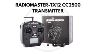 RadioMaster TX12 Multi-Protocol OpenTX 2.4GHz RC Transmitter Unboxing