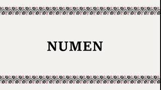 NUMEN (definiție DEX)