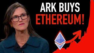 Cathie Wood: Secret Ethereum Purchase - Big News!