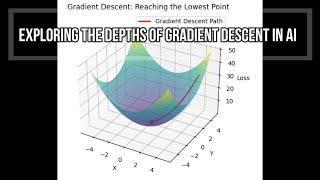 Exploring the Depths of Gradient Descent in AI 探索人工智慧中梯度下降的深度原理