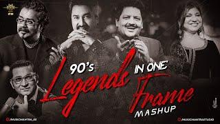 90’s Legends In One Frame Mashup | Musicmantra |90’s Mashup | Kumar Sanu | Udit Narayan | Alka