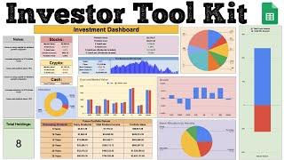 The Best Dividend Portfolio Tracker... DIY Investor Tool Kit 2023 Update!