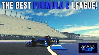 THE BEST FORMULA E ROBLOX RACING  LEAGUE?! (Formula Volt)