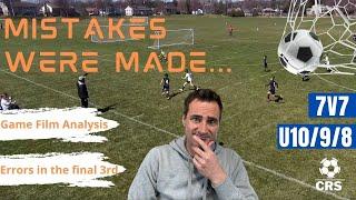 Common Mistakes Youth Players Make in the Final 3rd