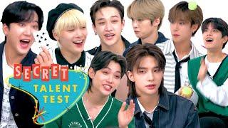 Stray Kids Reveal Their SECRET Talents... And It's CHAOTIC  | Secret Talent Test | Cosmopolitan