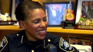 Special guest in Popcorn Time: SPD Chief Carmen Best (2018)