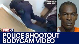 Milwaukee police officers, suspect wounded in shootout; video released | FOX6 News Milwaukee