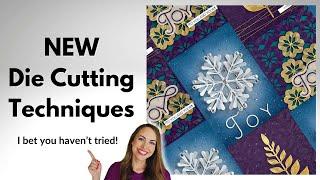 NEW Die Cutting Techniques to STRETCH Your Cardmaking Supplies + Simon Says Stamp Release