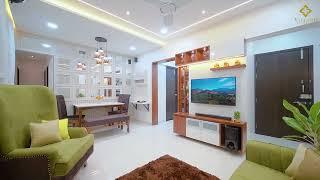 3BHK Flat Interior Design in Pune | Richmond Park I Rahatani I Pimpri Chinchwad I Vallabh Interiors