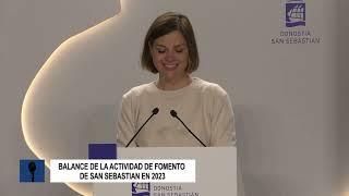 Balance de la Actividad de Fomento de San Sebastián en 2023 I Píldoras