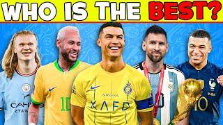 STRIKER QUIZ 22+ Question About Your Favorite Striker | Haaland, Messi, Ronaldo, Neymar…