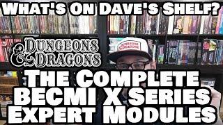 What's On Dave's Shelf --- The Complete Basic Dungeons & Dragons (X) Expert Modules Series (BECMI)