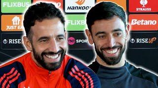 'Rashford has to be FIRST ONE TO WANT IT!' | Ruben Amorim and Bruno Fernandes | Man Utd v Bodo/Glimt