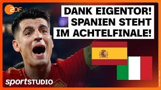 Spanien – Italien Highlights | UEFA EURO 2024 | sportstudio