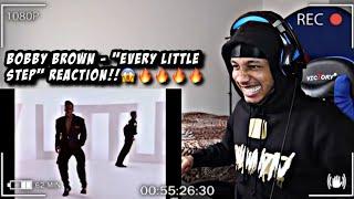 Bobby Brown - Every Little Step | REACTION!! I LOVE THIS! 