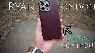 Ryan London LEATHER Case with Camera Control for iPhone 16 Pro / Pro Max! (4K60)