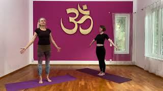 Klassischer Yoga mit Maren in der Yogaschule Kleinmachnow: Ein keiner Einblick in ihren Unterricht.