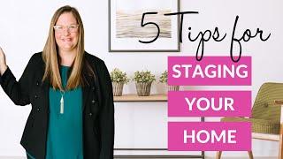 Stage a House For Sale | 5 Quick Home Staging Tips You Should Know |#celinaandbeyond