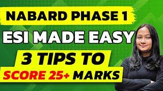 ESI NABARD Grade A | ESI Syllabus and Sources For NABARD | NABARD Grade A 2023 Preparation Strategy