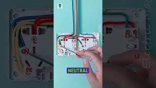 How to wire Two 5 Hole 1 Switch outlets