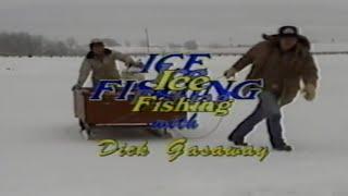 ICE FISHING FEATURING DICK GASAWAY (1988) — Sportsman's Workshop [VHS Rip / Digitization] Outdoors