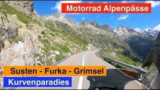 #4 Motorradabenteuer2019 - Pässetour: Susten Furka Grimsel