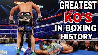 THE GREATEST KNOCKOUTS OF ALL TIME IN BOXING HISTORY