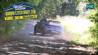 Test Barum Czech Rally Zlín 2024 Action