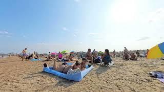  BIKINI BEACH 4K | Barceloneta in Spain Catalonia | Summer Day with Bikini Beach Walk